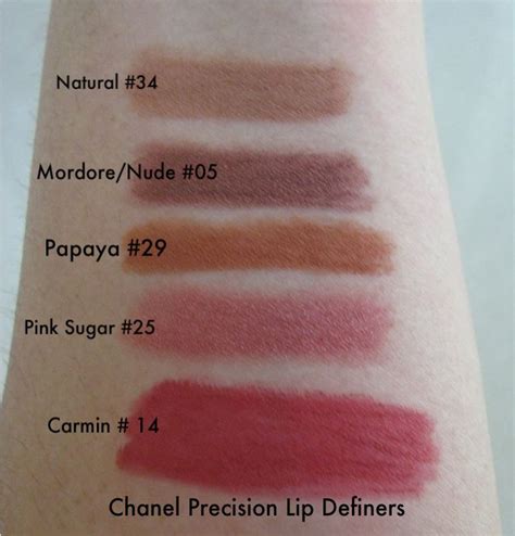 chanel lip pencil natural 34|best Chanel lipstick color.